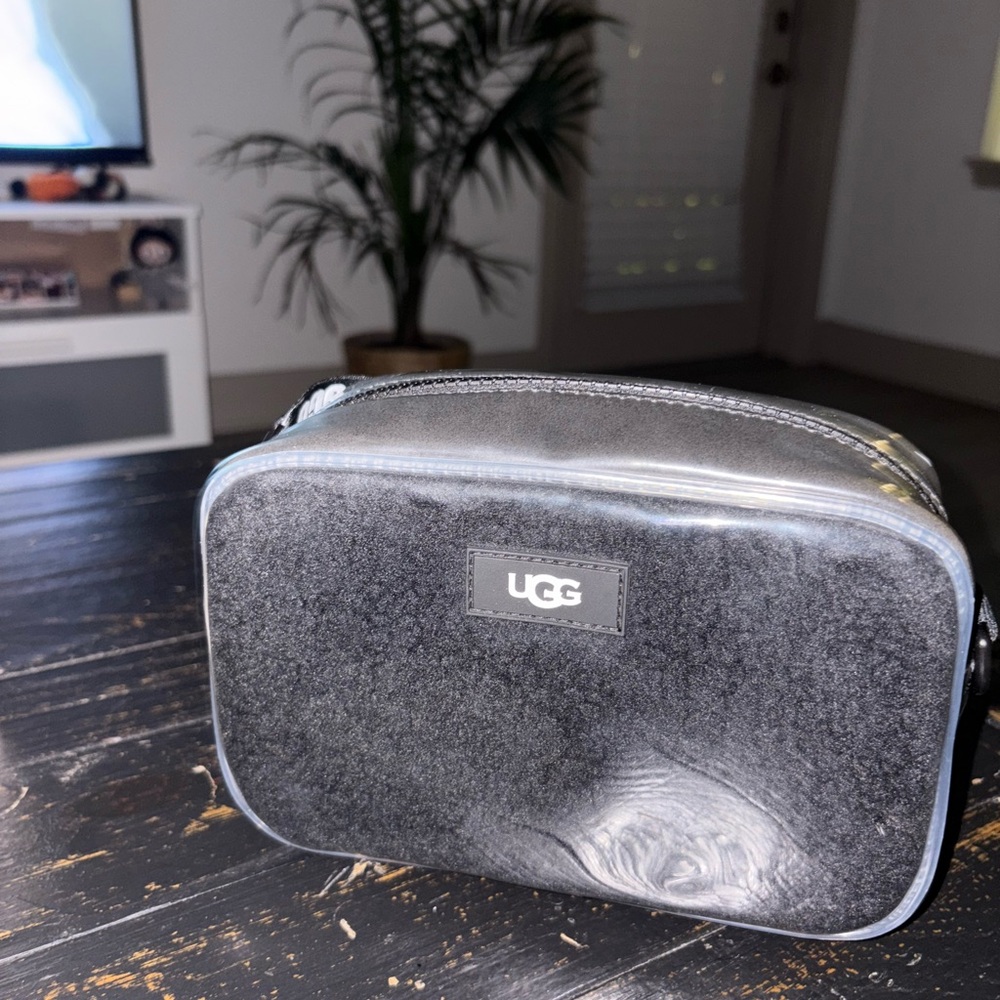 UGG Charcoal and Black Shoulder Bag